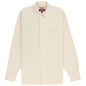 NEW AMUNDSEN men's framheim flannel shirt in oatmeal